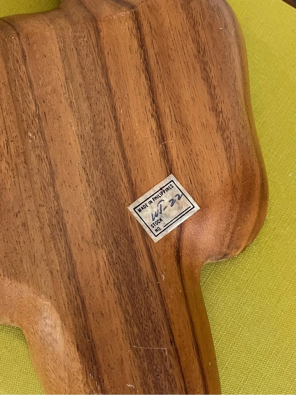 Wood Serving Dish Trio - Natural Brown